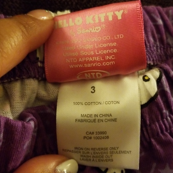 NWOT Hello Kitty Snow Princess Jogger Size 3 - Picture 4 of 4